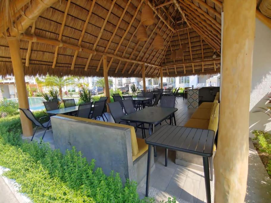 Ferienwohnung Departamento Con Alberca Manzanillo Exterior foto